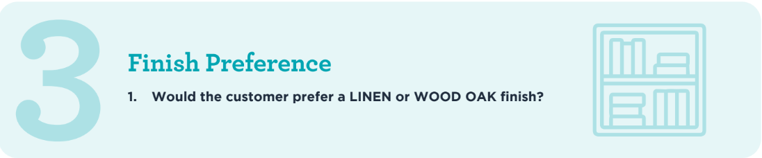 3. Finish Preference